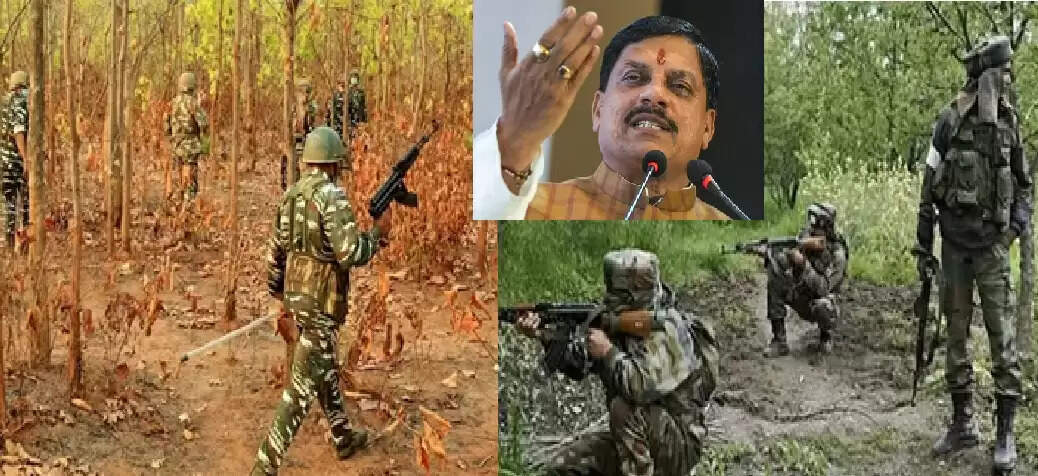 मप्र में नक्सलियों पर बड़ी कार्रवाई, चार नक्‍सली मारे गए, भारी मात्रा में हथियार मिले