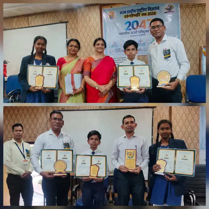 बस्तर के जूनियर बाल वैज्ञानिकों ने राज्यस्तरीय सेमिनार में किया उत्कृष्ट प्रदर्शन