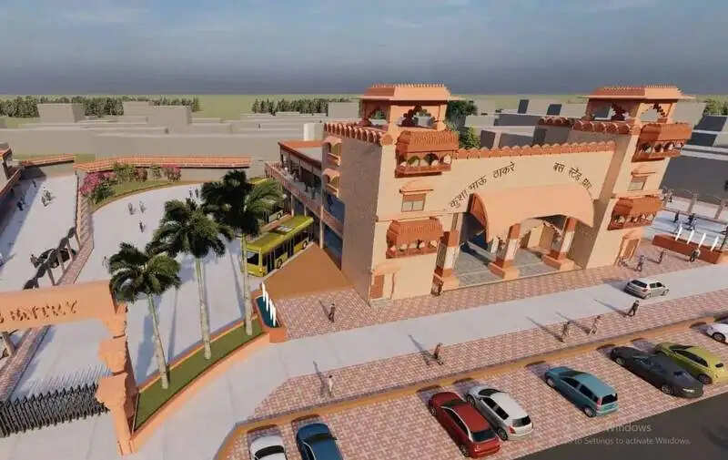 धार में 9.71 करोड़ के आधुनिक बस स्टैंड का निर्माण 10 माह से बंद
