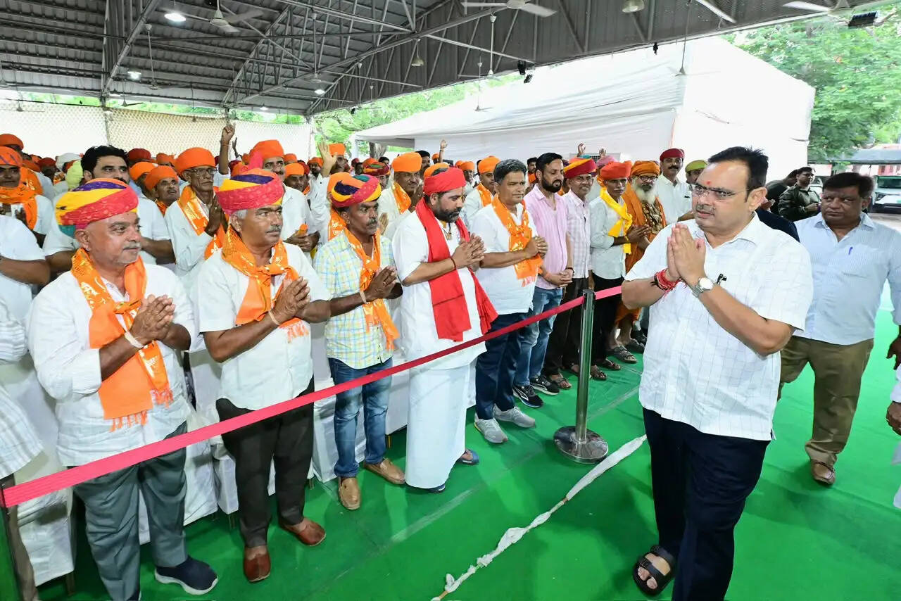 मुख्यमंत्री भजनलाल शर्मा का श्री ओम बन्ना मंदिर के लिए भूमि आवंटन पर जताया आभार