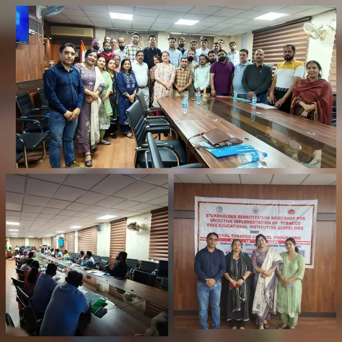 तंबाकू मुक्त शैक्षणिक संस्थान क्रियान्वयन में कठुआ जिला बना अव्वल, 81 प्रतिशत स्कोर हासिल