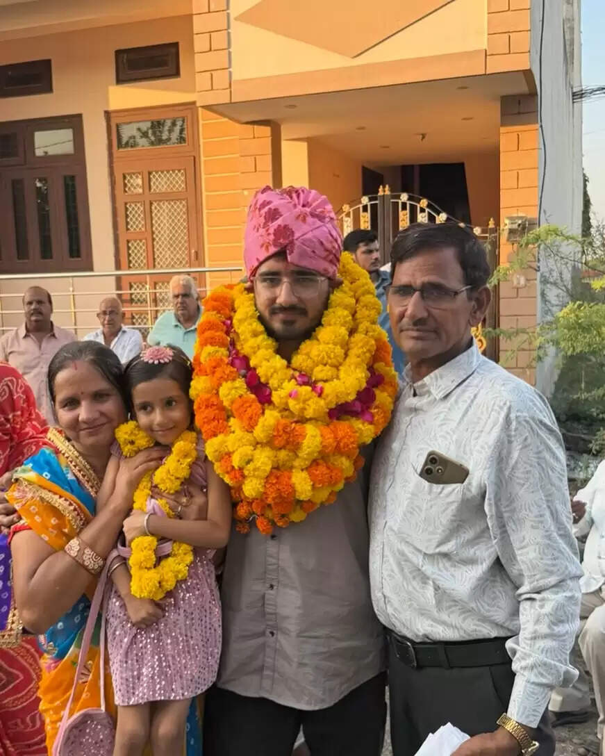 भीलवाड़ा के नवनीत शर्मा ने आरएएस में तीसरी रैंक से रचा इतिहास