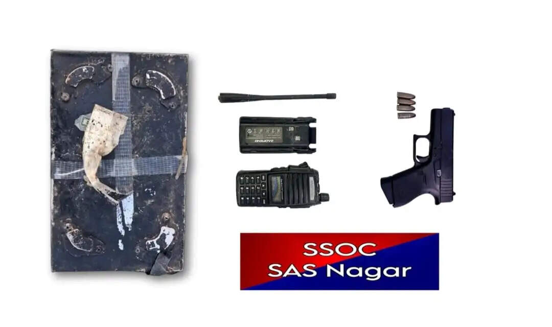 पंजाब में&nbsp;आतंकी साजिश नाकाम,आरडीएक्स वाला&nbsp;आईईडी, ग्लॉक पिस्तौल सहित दो काबू