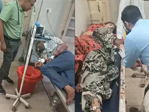 पति-पत्नी ने दो बेटियों और बेटे का गला काट की हत्या, खुद ने हाथ की नस काट पीया जहर