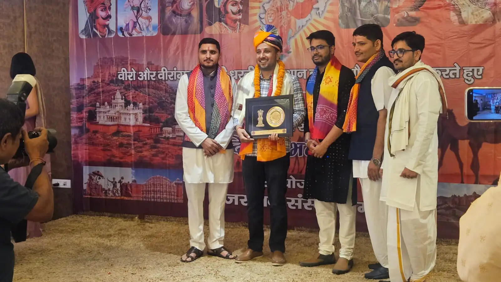 राजस्थान दिवस पर गोरखपुर में सजी लोक-संस्कृति की रंगारंग संध्या