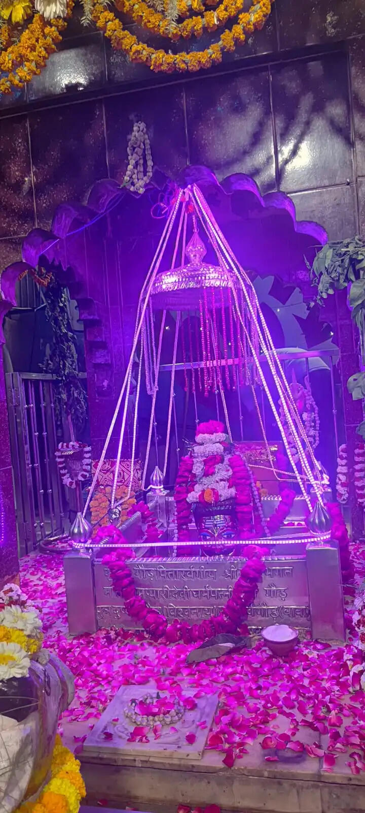 श्री श्री १००८ बाबा महाश्मसान नाथ का त्रिदिवसीय श्रृंगार महोत्सव, मां काली के साथ विशेष श्रृंगार