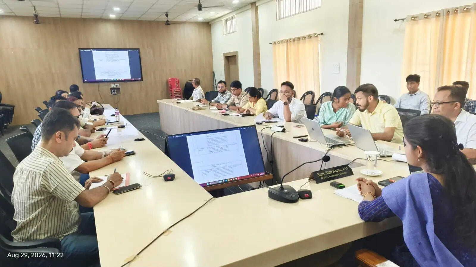 तामुलपुर में जिला सड़क सुरक्षा समिति की बैठक आयोजित
