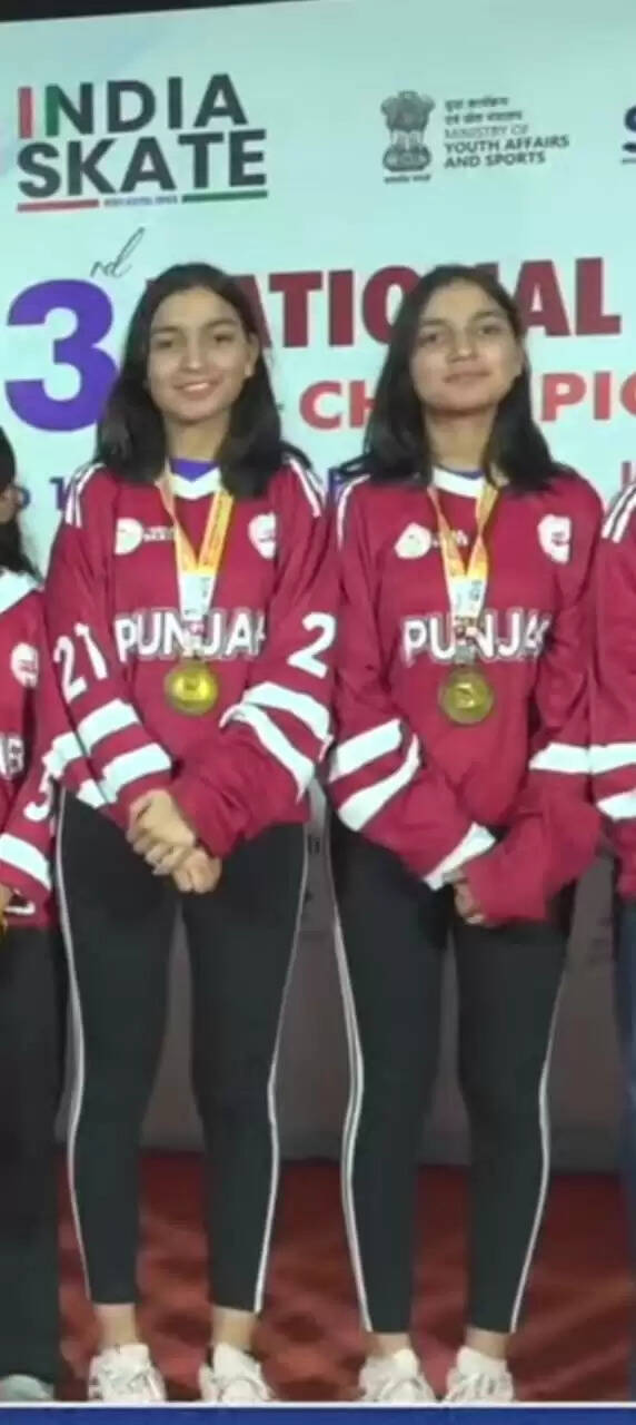 राष्ट्रीय स्काटे हाकी में मंडी की नवासियों ने जीता गोल्ड मेडल