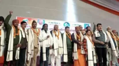 मेला रामनगरिया में सम्मानित किए गए स्वतंत्रता संग्राम सेनानियों के वंशज