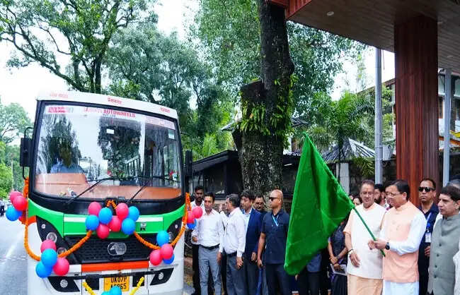 हरित एवं आधुनिक परिवहन व्यवस्था राज्य सरकार की प्राथमिकता : मुख्यमंत्री धामी