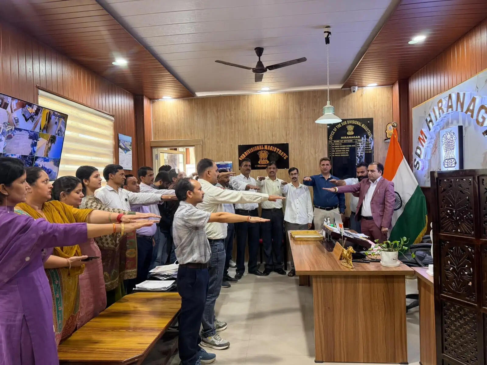 नशामुक्त हीरानगर के लिए प्रशासन ने दिलाई ई-शपथ, युवाओं को नशे से दूर रहने का आह्वान
