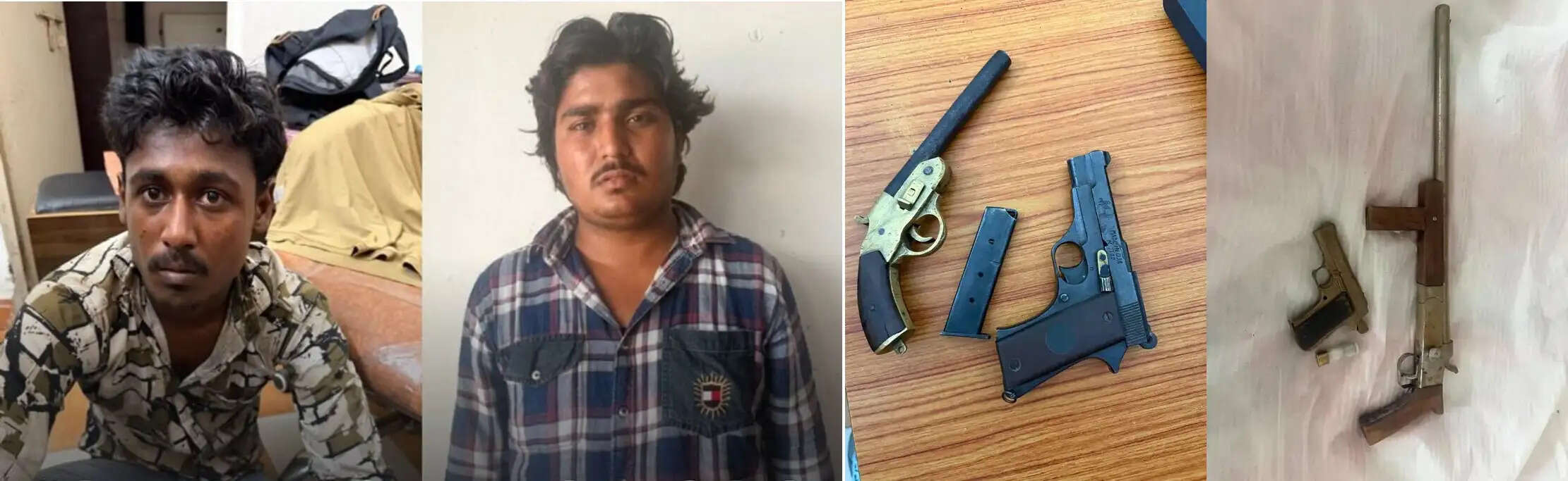 ऑपरेशन आग: अवैध हथियारों के साथ दो तस्कर गिरफ्तार