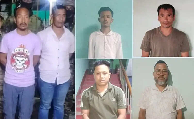 मणिपुर में प्रतिबंधित उग्रवादी संगठनों के पांच उग्रवादी कैडर गिरफ्तार