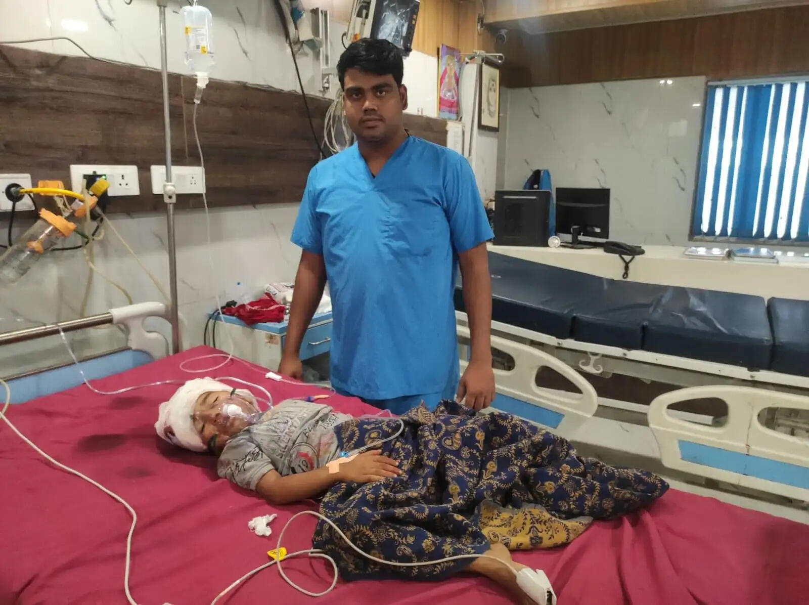 4 वर्षीया बच्ची की सिर में अपराधियों ने मारी गोली,पुलिस जांच में जुटी