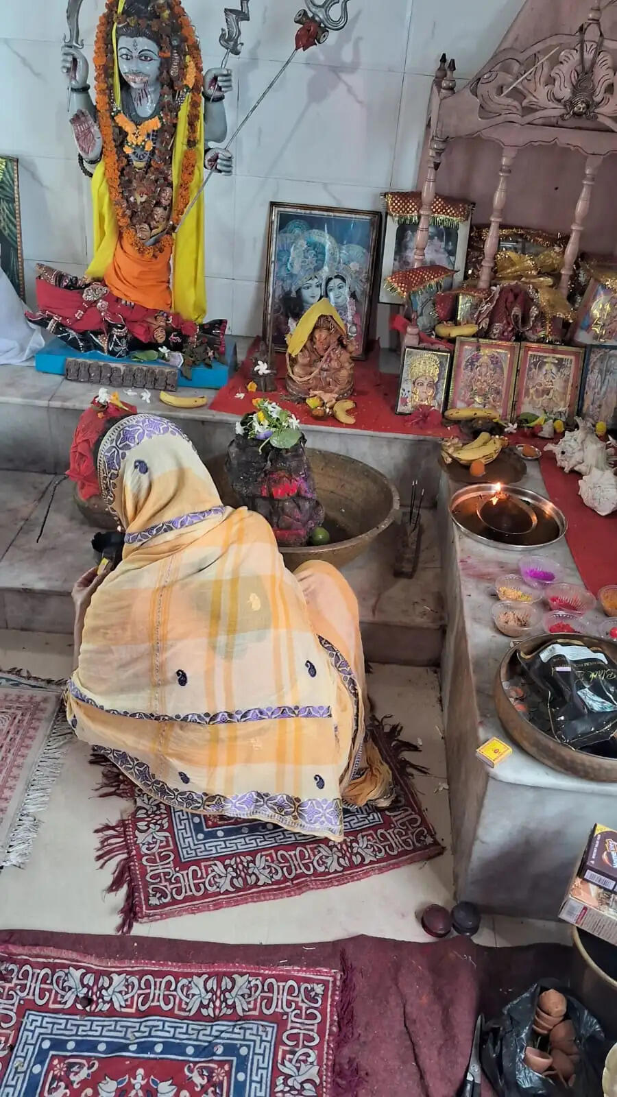 महाकाल मंदिर में गूंजे 'जय माता दी' के जयघोष, मां सिद्धिदात्री की हुई भव्य आराधना