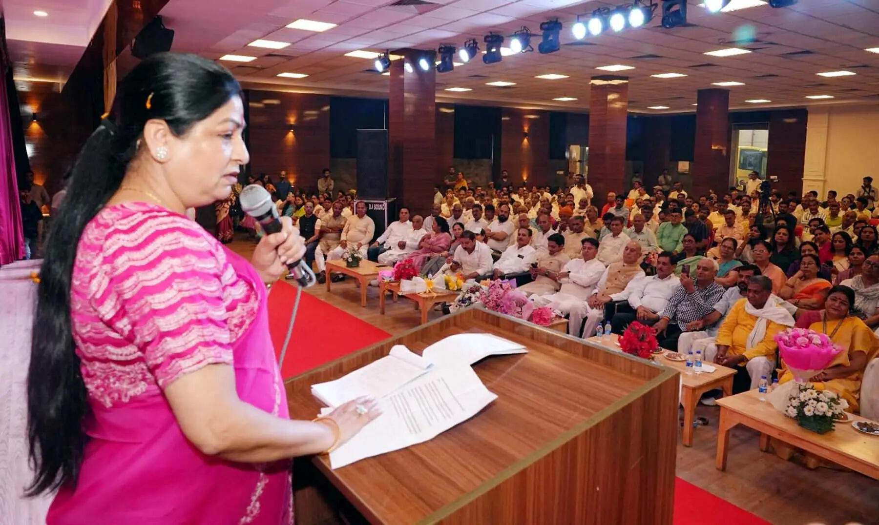 गुरुग्राम: महिलाओं के प्रति सम्मान का वातावरण बनाना हमारी जिम्मेदारी: उषा प्रियदर्शी