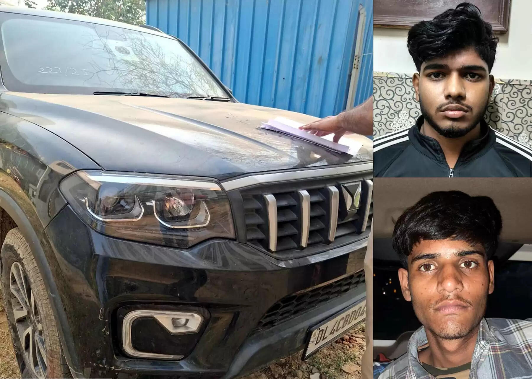 गुरुग्राम: शादी में जाने के लिए चाहिए थी गाड़ी, एक शादी से चुराई स्कॉर्पियो