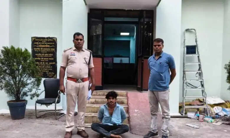 प्रतिबंधित नशीला इंजेक्शन बेचने की तैयारी कर रहा आरोपित गिरफ्तार, 98 नशीला इंजेक्शन जब्त