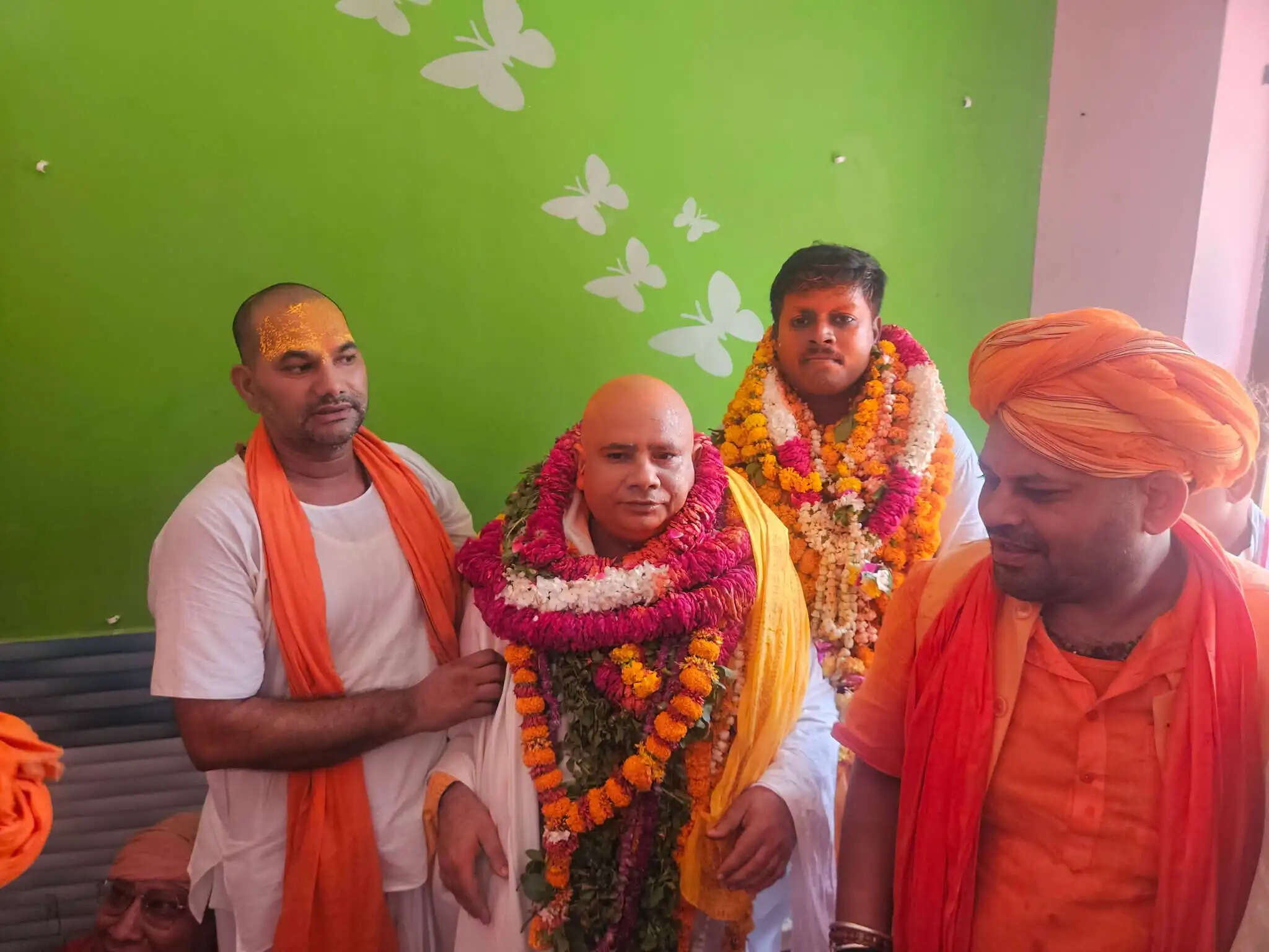 हनुमानगढ़ी मंदिर के उज्जैनिया पट्टी के नए श्रीमहंत बने महंत संदीपदास