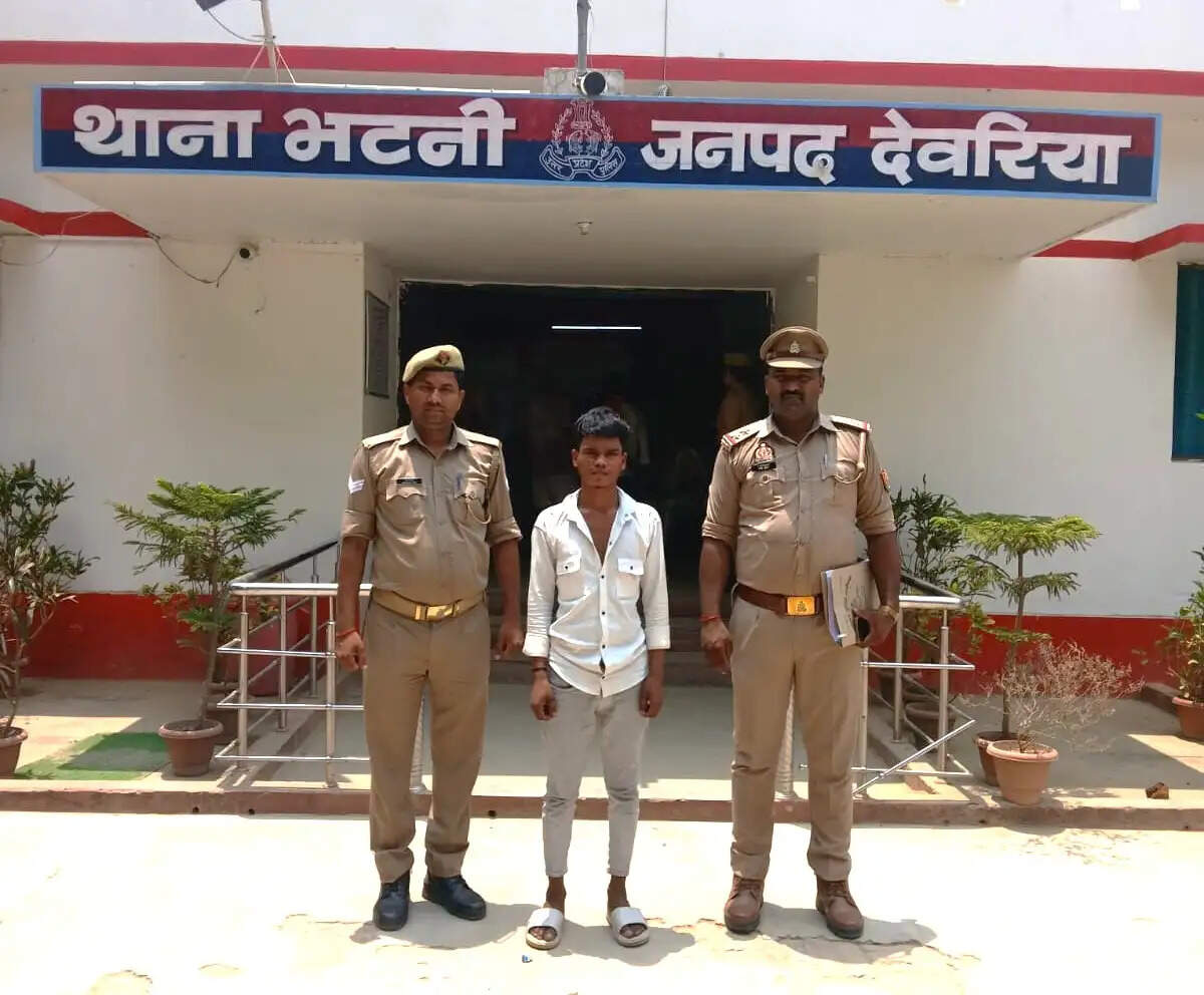 देवरिया में पॉक्सो एक्ट के मामले में वांछित युवक गिरफ्तार