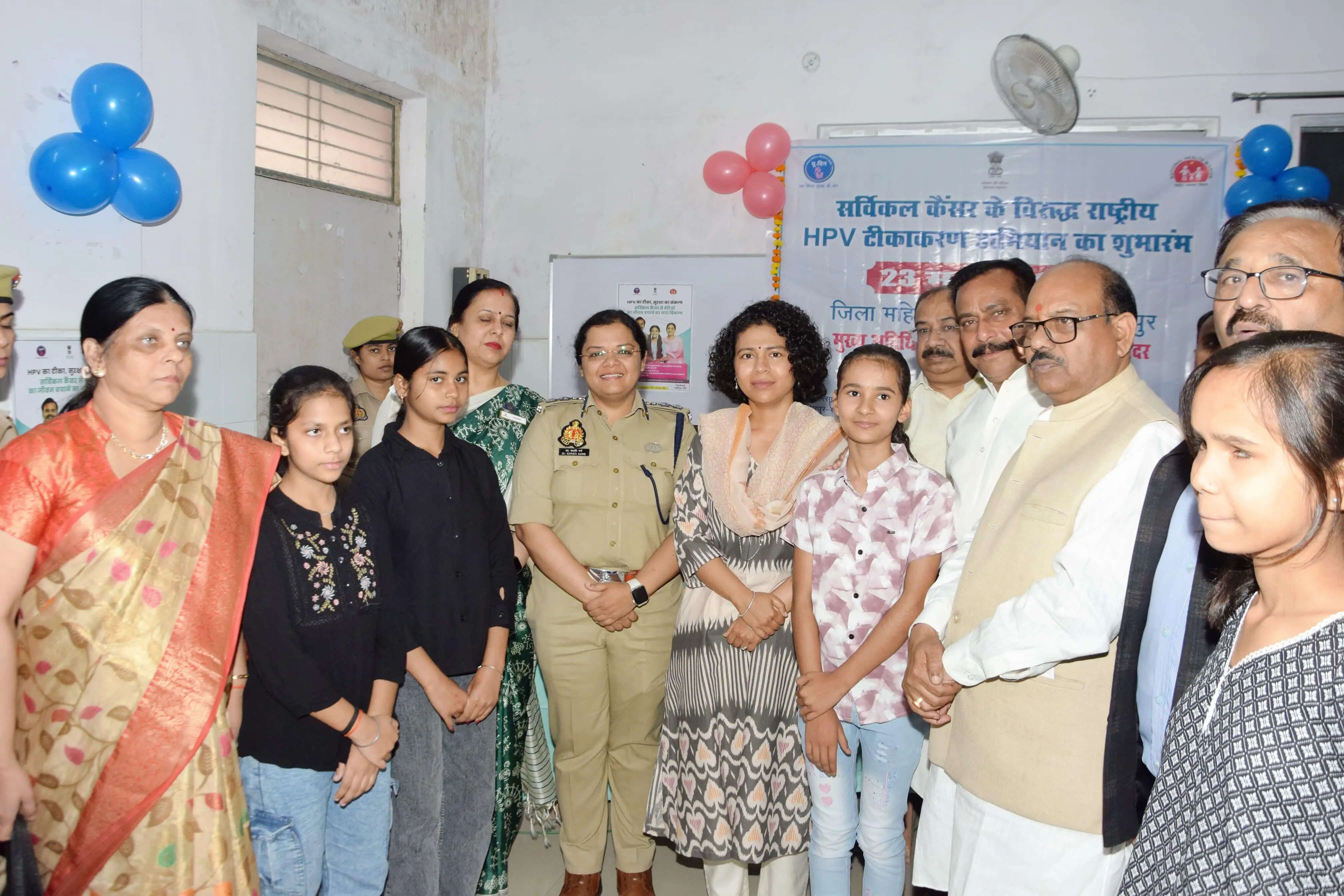 नवरात्र पर्व पर लखीमपुर खीरी में बेटियों को कैंसर से बचाने की मुहिम शुरू