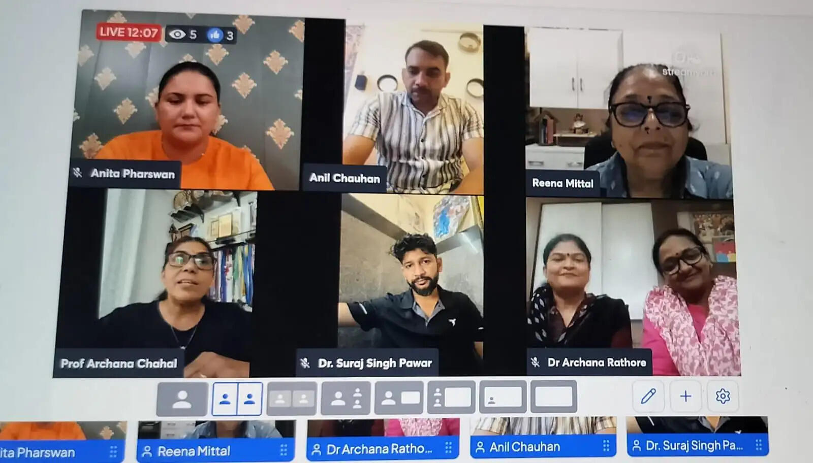 “वन आवर फॉर स्पोर्ट्स” के संकल्प के साथ दिया स्वस्थ एवं सक्रिय जीवनशैली का संदेश