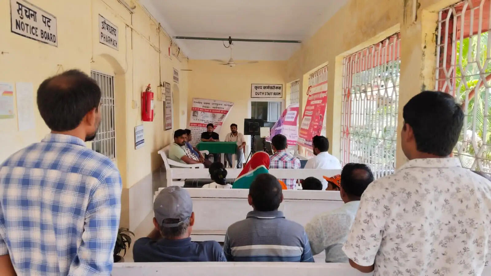टीबी जागरूकता एवं स्क्रीनिंग कार्यक्रम आयोजित
