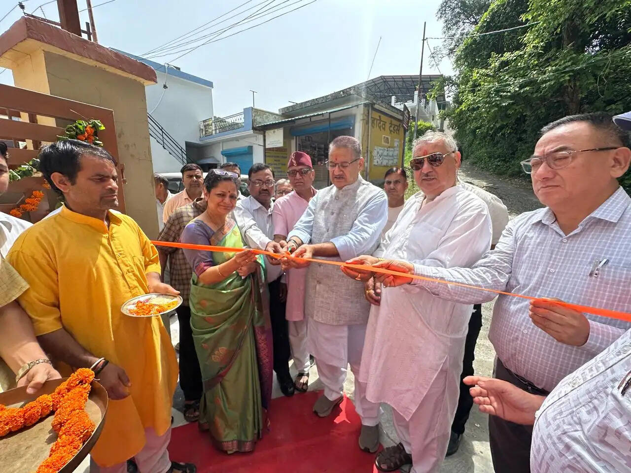राजकीय आयुर्वेदिक चिकित्सालय कंडोली का मंत्री जोशी ने उद्घाटन किया