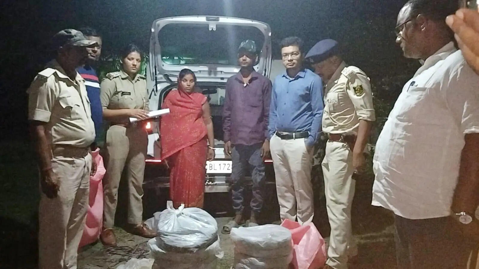20 किलो गांजा के साथ दो तस्कर गिरफ्तार, एनडीपीएस एक्ट में केस दर्ज