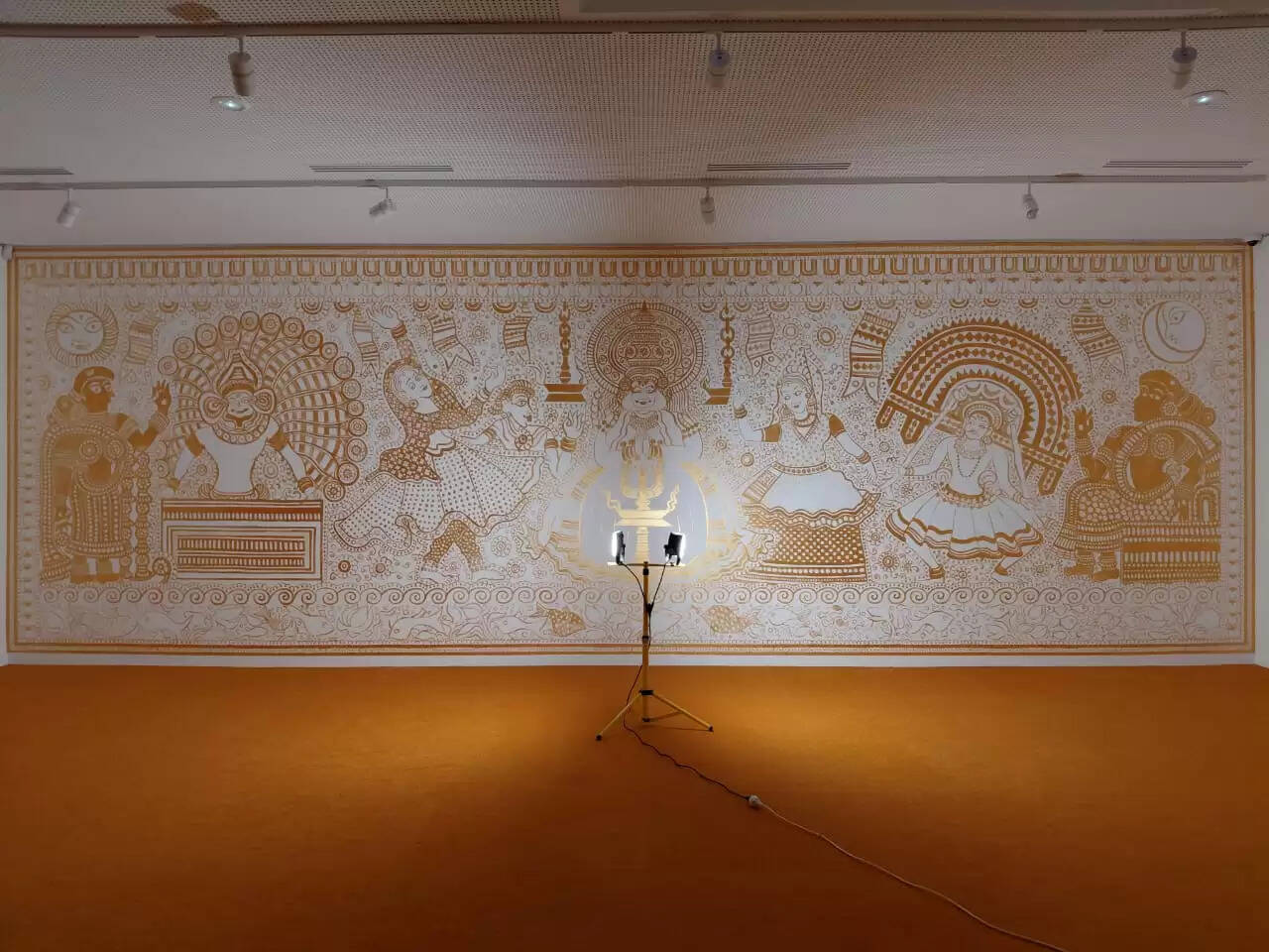 पेरिस में बीएचयू के शिक्षक की भित्ति चित्र को मिली सराहना,विश्वविद्यालय के लिए गौरव का पल