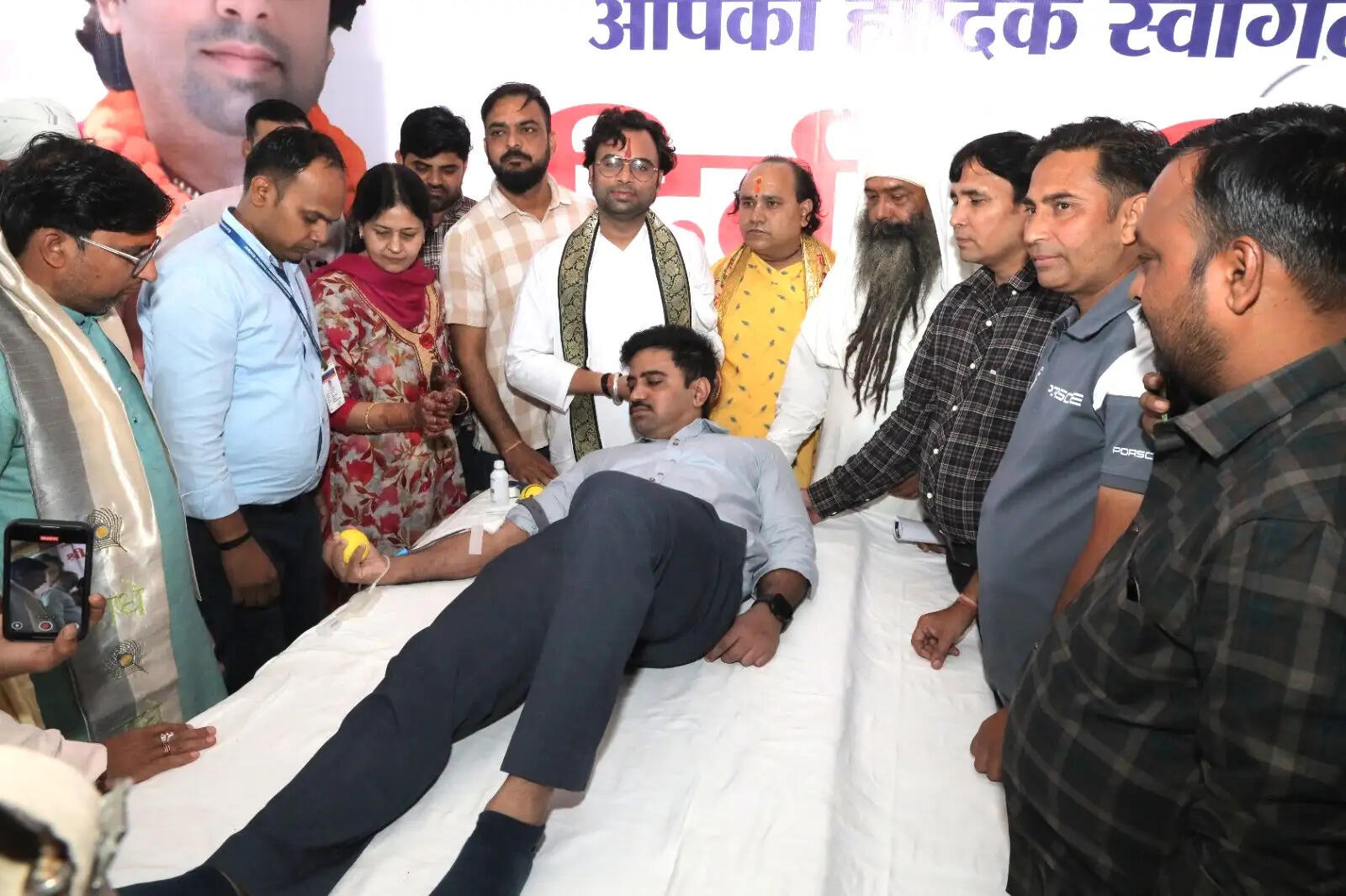 रक्तदान मानवता की सच्ची सेवा एवं पुण्य कार्य : श्रीनिधि