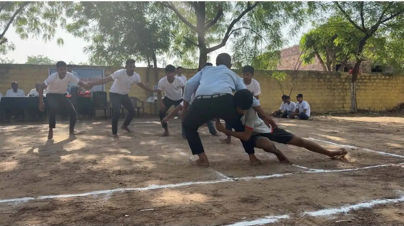 क्रीड़ा भारती द्वारा आकर्षण का केंद्र बना पारंपरिक खेल कबड्डी
