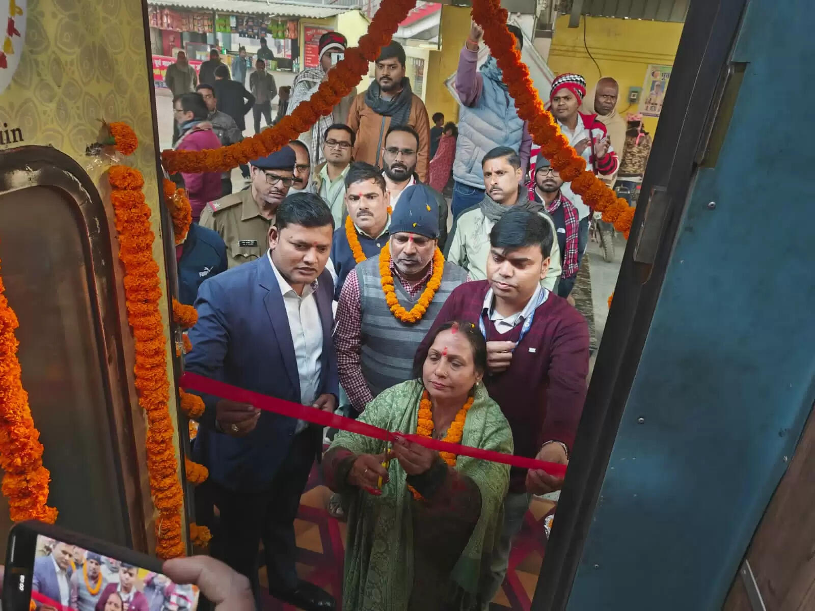 सहरसा जंक्शन से दक्षिण भारत के लिए रवाना हुई भारत गौरव ट्रेन