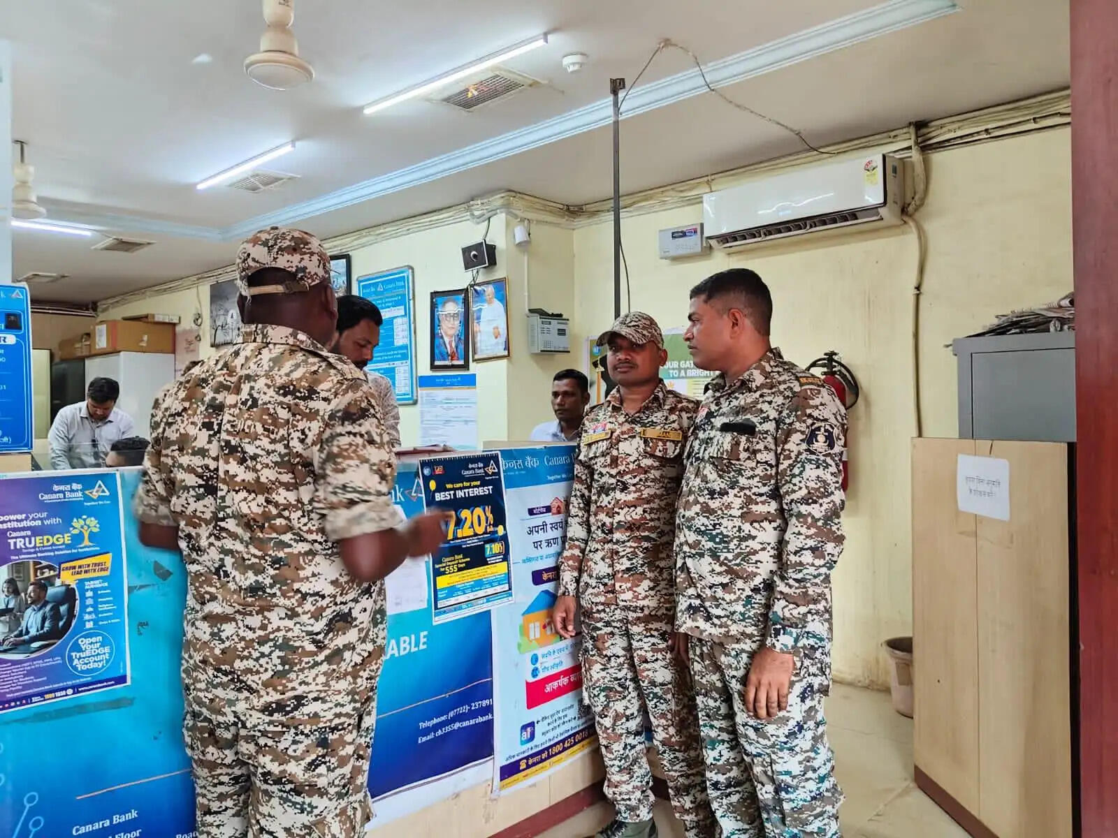 बैंकों की सुरक्षा पर धमतरी पुलिस का विशेष अभियान, जिलेभर में हुआ औचक निरीक्षण