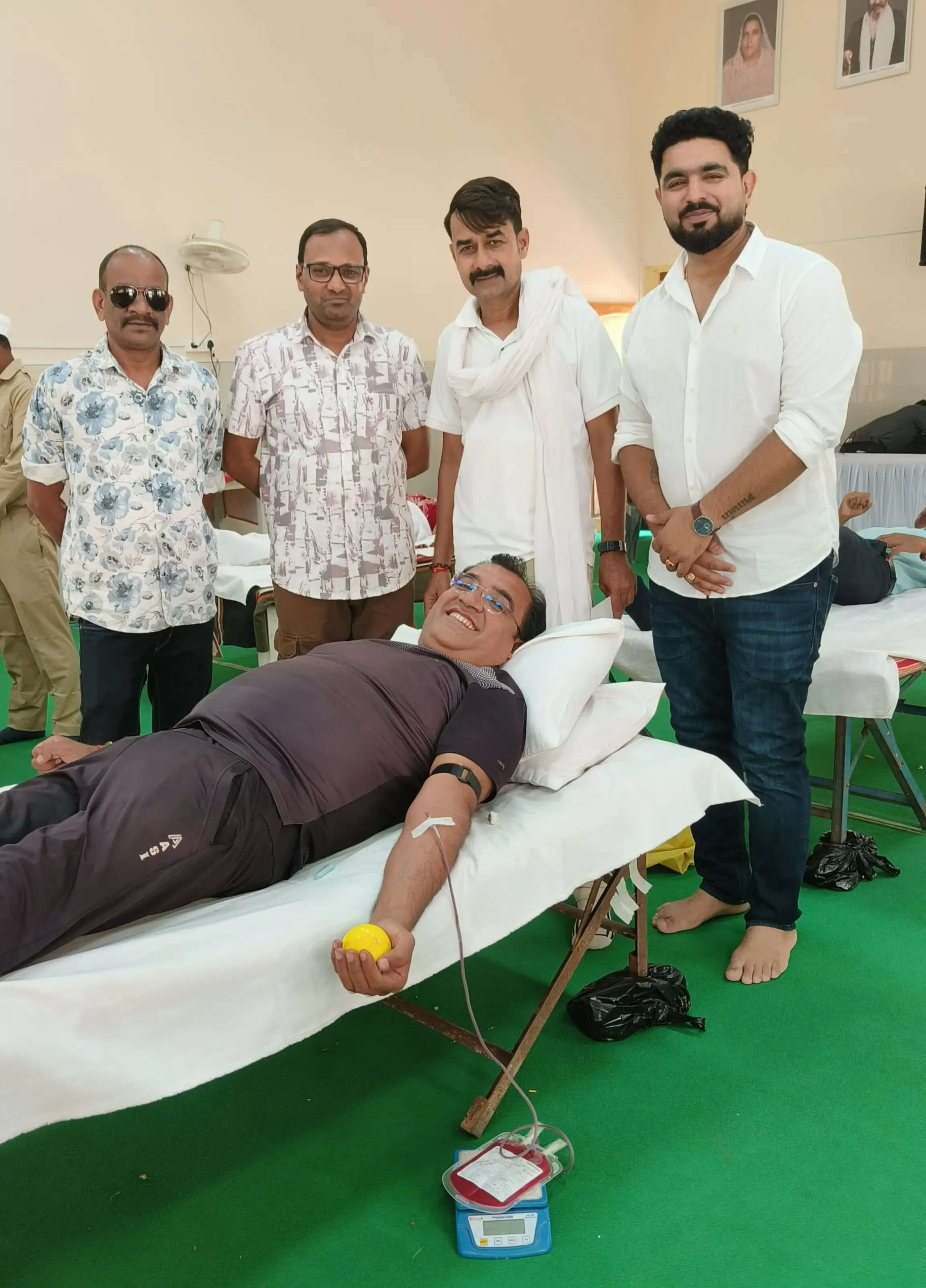 जांजगीर में मानव एकता दिवस पर रक्तदान शिविर आयोजित