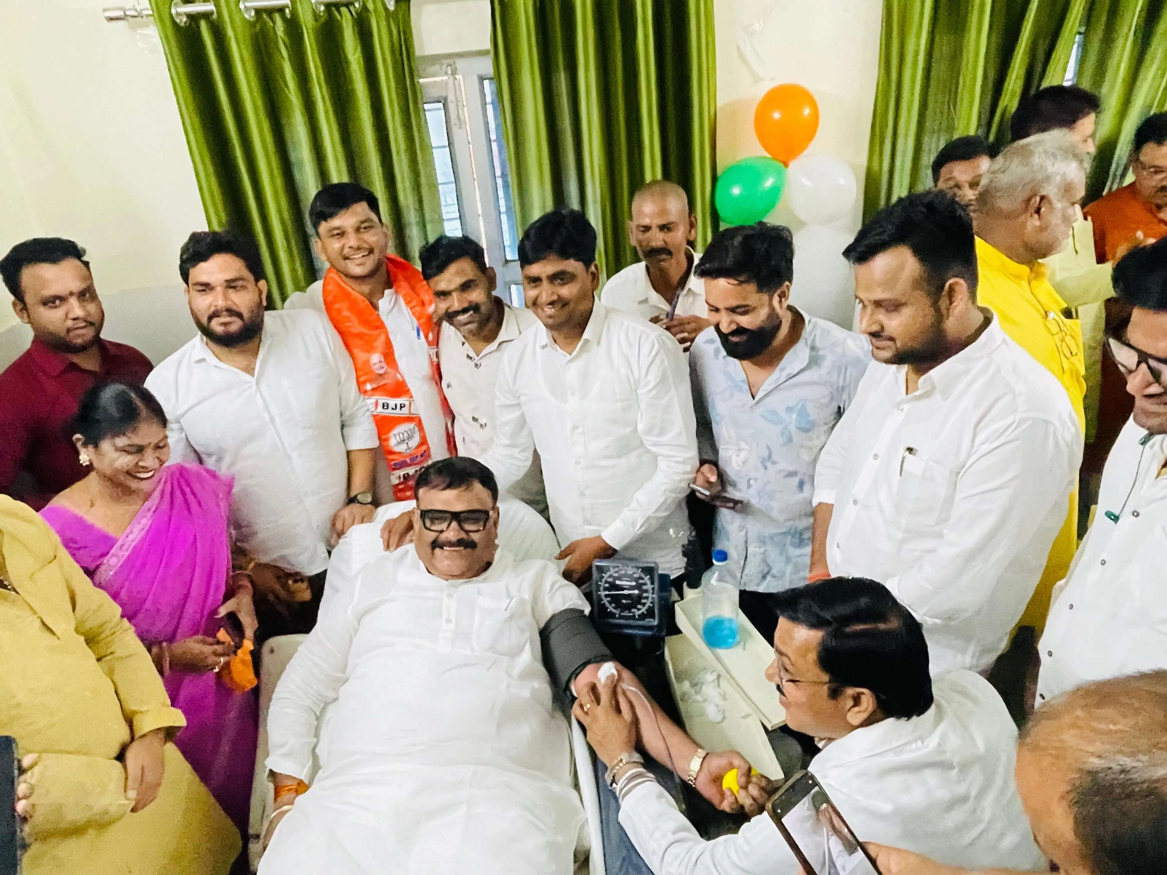 कन्नौज : सेवा एवं संकल्प अभियान’ के अंतर्गत संयुक्त जिला अस्पताल में विशाल रक्तदान शिविर आयोजित