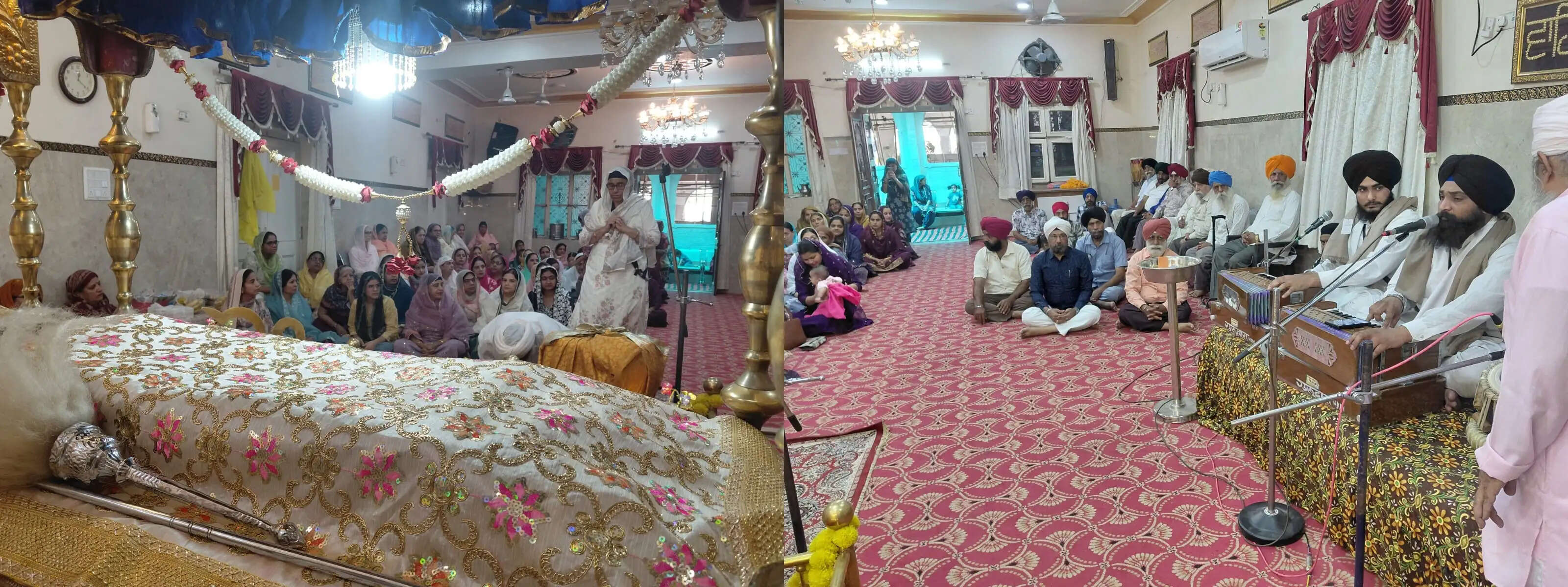 अमृत पीवो सदा चिर जीवो के जयकारों से गूंजे गुरुद्वारे