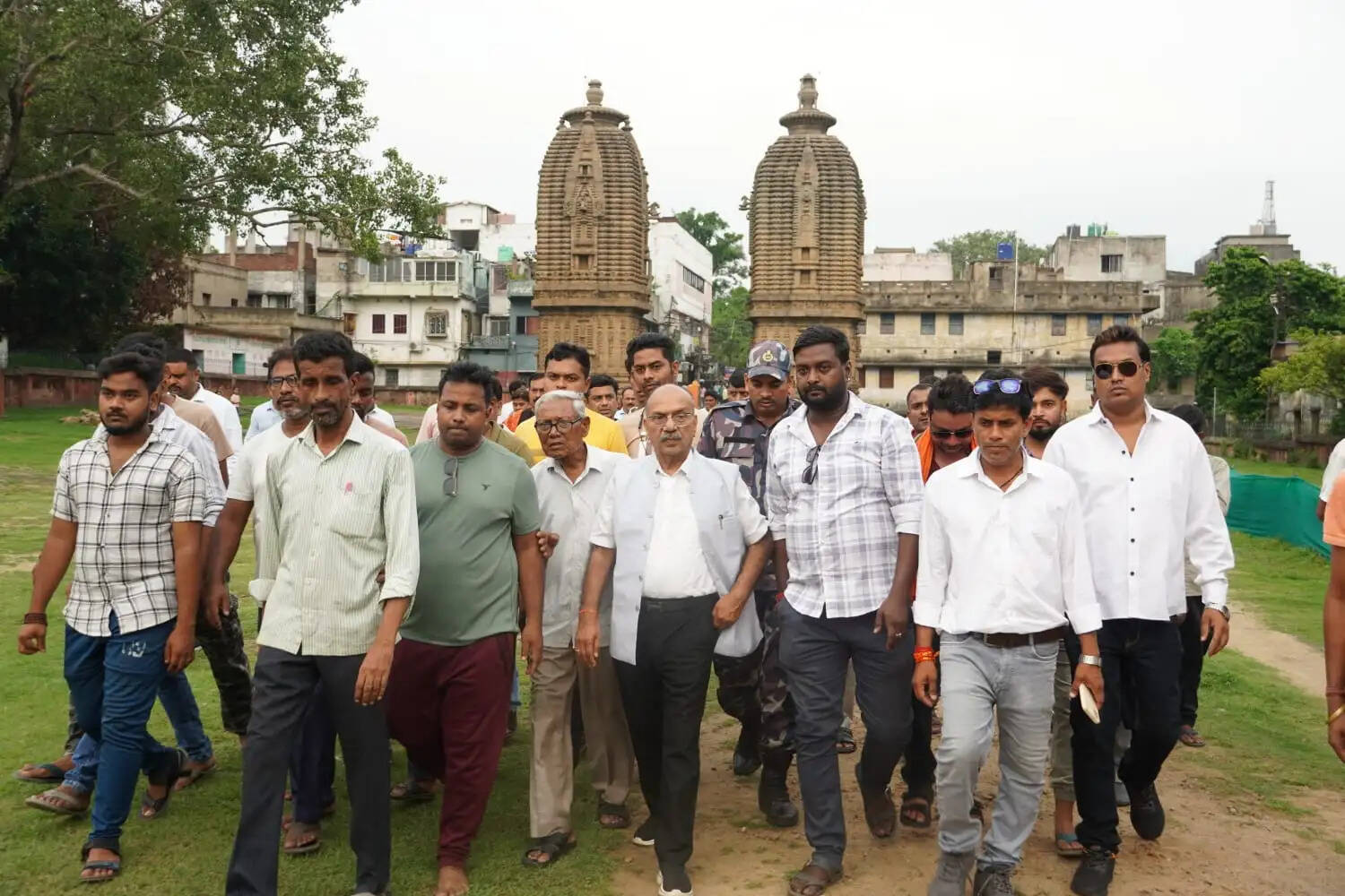 मंत्री डॉ. अजय कुमार पोद्दार ने किया कांवरिया मार्ग का निरीक्षण