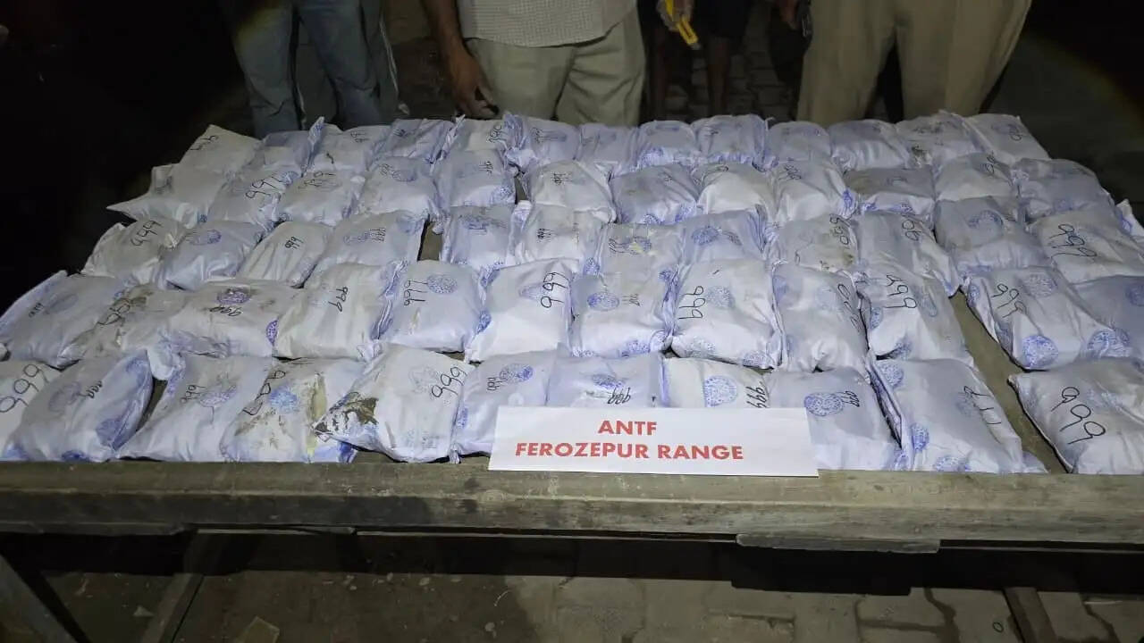 फिरोजपुर में 30 किलोग्राम अधिक हेरोइन बरामद, तीन तस्कर गिरफ्तार
