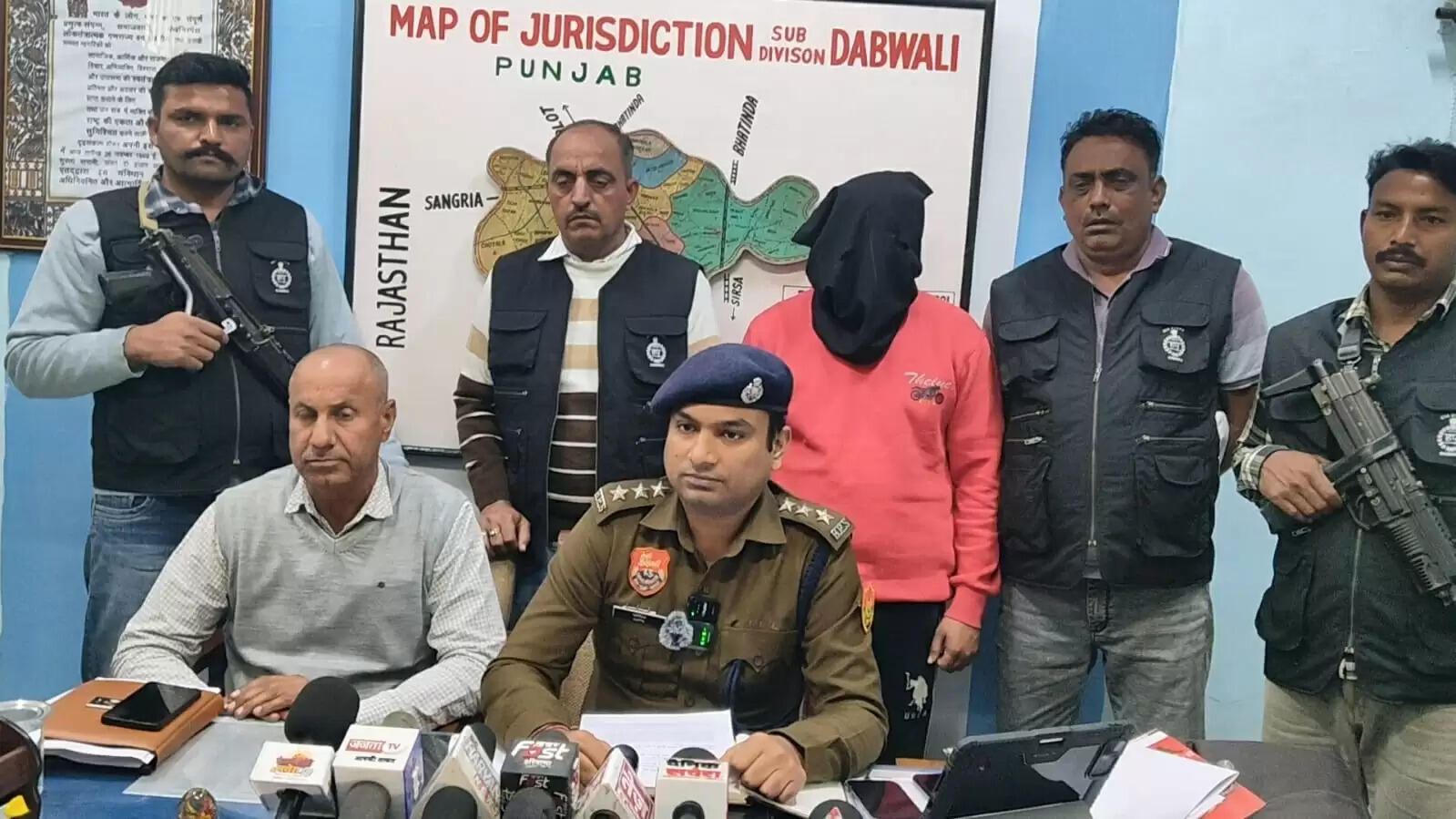 सिरसा: लाखाें की हेरोइन सहित अंतरराज्यीय नशा तस्कर गिरफ्तार