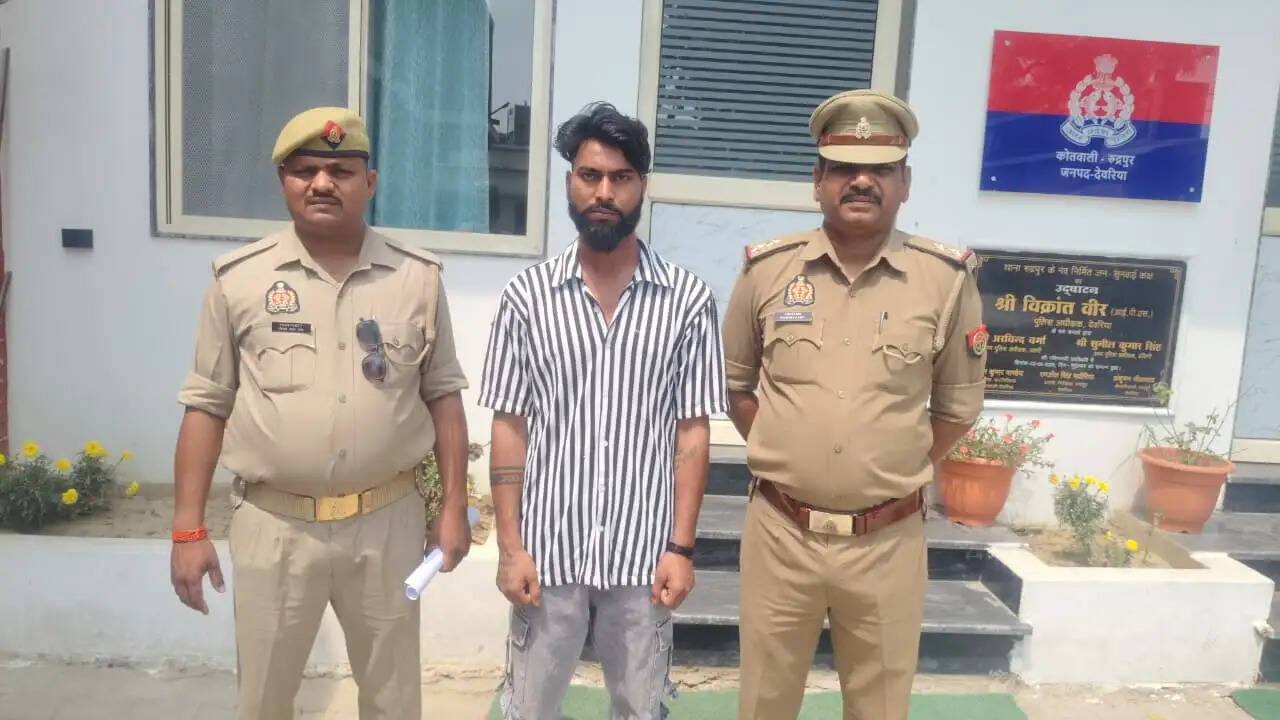 देवरिया: पॉक्सो एक्ट में वांछित अभियुक्त गिरफ्तार