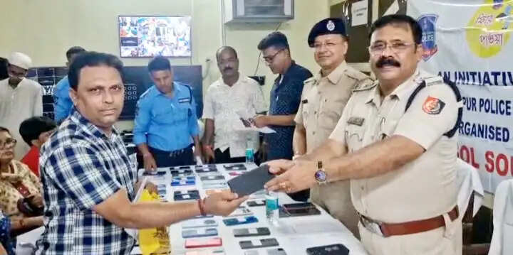 'फिरे पावा' परियोजना के तहत 79 खोए हुए मोबाइल असली मालिकों को लौटाए गए