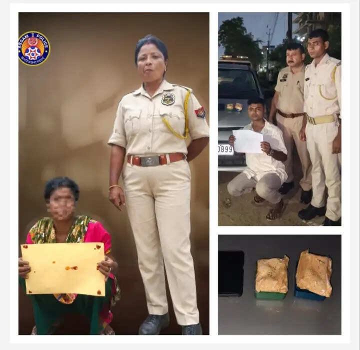 गुवाहाटी में अलग-अलग अभियानों में दो ड्रग्स तस्कर गिरफ्तार, हेरोइन बरामद