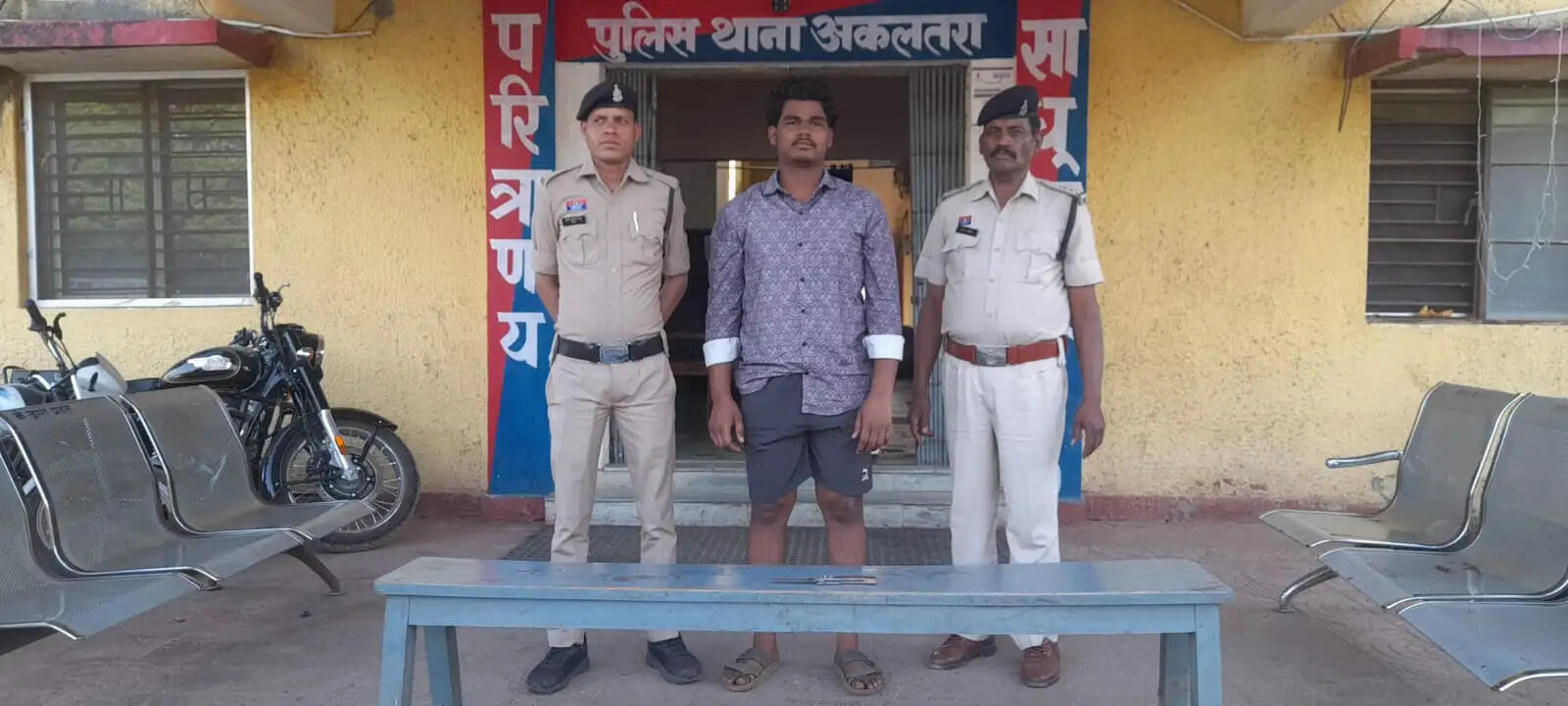 जांजगीर : बीच-बचाव करने गए युवक पर चाकू से हमला, एक आरोपित गिरफ्तार