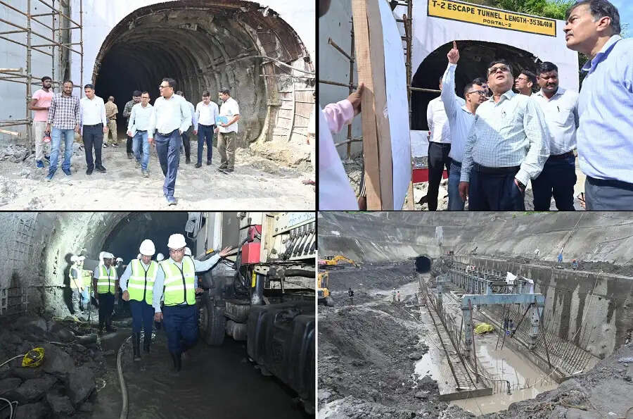 पूसीरे (निर्माण) के महाप्रबंधक ने की डिमापुर-कोहिमा नई रेल लाइन परियोजना के प्रगति की समीक्षा