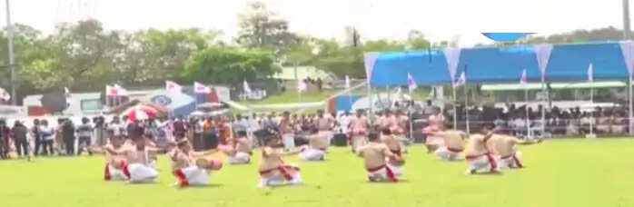 खारघुली खेल मैदान में रंगाली बिहू कार्यक्रम का राज्यपाल आचार्य ने किया उद्घाटन