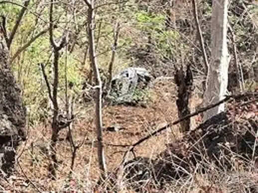 बड़वानी में खाई में गिरी कार, दो युवकों की मौत,&nbsp;मरीज को अस्पताल छोड़कर लौट रहे थे चार युवक, दो गंभीर घायल