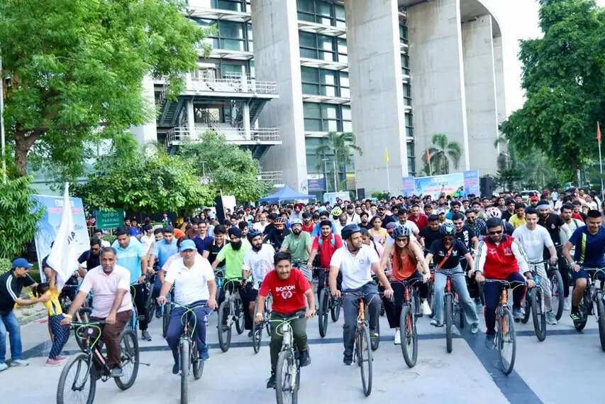 'फिट इंडिया संडे ऑन साइकिल' के 79वें संस्करण में गूंजा नशा मुक्त भारत का संदेश