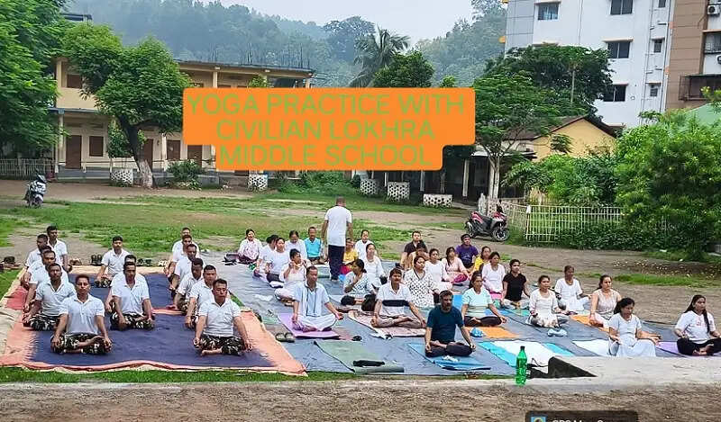 एसएसबी प्रथम वाहिनी के 'जी' समवाय में विशेष योग सत्र का आयोजन