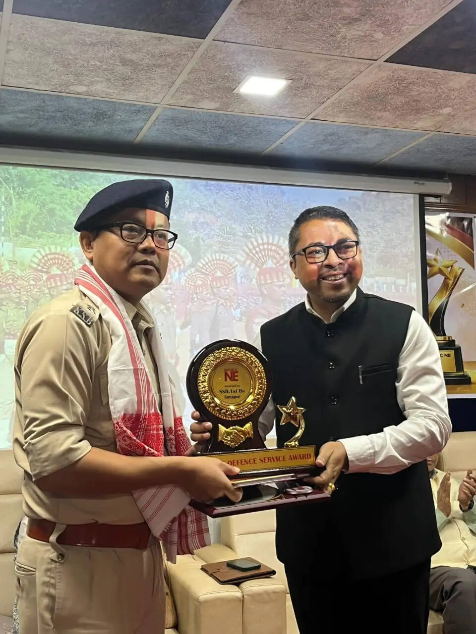 59वें स्थापना दिवस पर प्रथम वाहिनी एसएसबी सोनापुर को मिला ‘बेस्ट सर्विस अवार्ड’